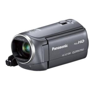 パナソニック デジタルハイビジョンビデオカメラ V210 内蔵メモリー8GB グレー HC-V210M-H｜daikokuya-store9