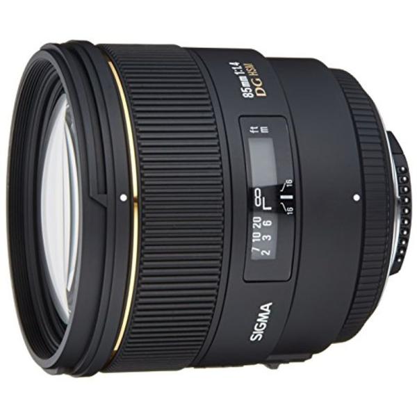 SIGMA 単焦点中望遠レンズ 85mm F1.4 EX DG HSM ニコン用 フルサイズ対応 3...