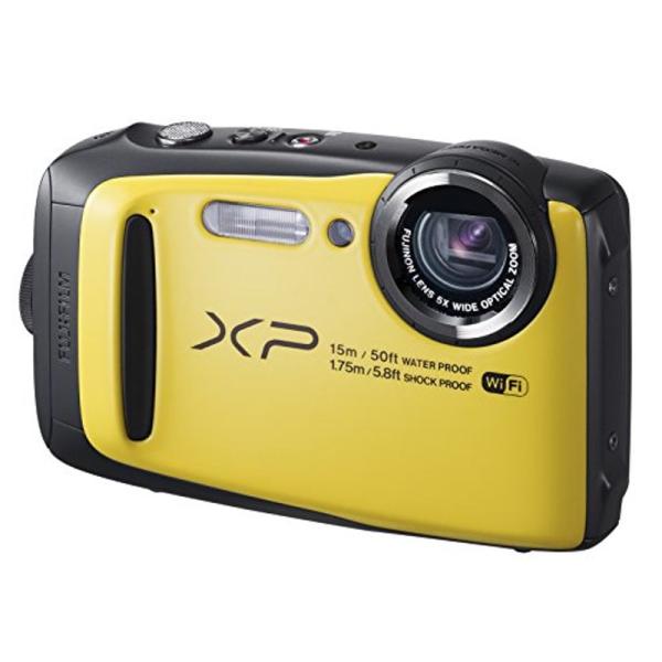 FUJIFILM デジタルカメラ XP90 防水 イエロー FX-XP90Y