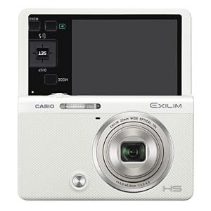 CASIO デジタルカメラ EXILIM EX-ZR70WE 「自分撮りチルト液晶」 「メイクアップ&amp;セルフィーアート」 EXZR70 ホワ コンパクトデジタルカメラ本体の商品画像