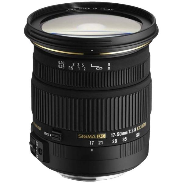 SIGMA 標準ズームレンズ 17-50mm F2.8 EX DC OS HSM ニコン用 APS-...