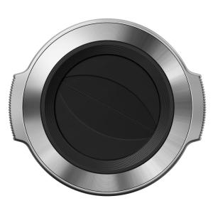 OLYMPUS M.ZUIKO DIGITAL ED 14-42mm F3.5-5.6 EZ用 自動開閉式レンズキャップ シルバー LC-3の商品画像