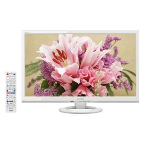 シャープ 24V型 液晶 テレビ AQUOS LC-24K30-W ハイビジョン USB外付けHDDへの裏番組録画対応 長時間録画HDD対応 液晶テレビ、薄型テレビの商品画像