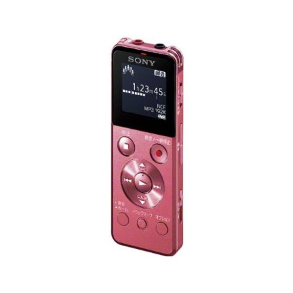 SONY ステレオICレコーダー FMチューナー付 4GB ピンク ICD-UX543F/P