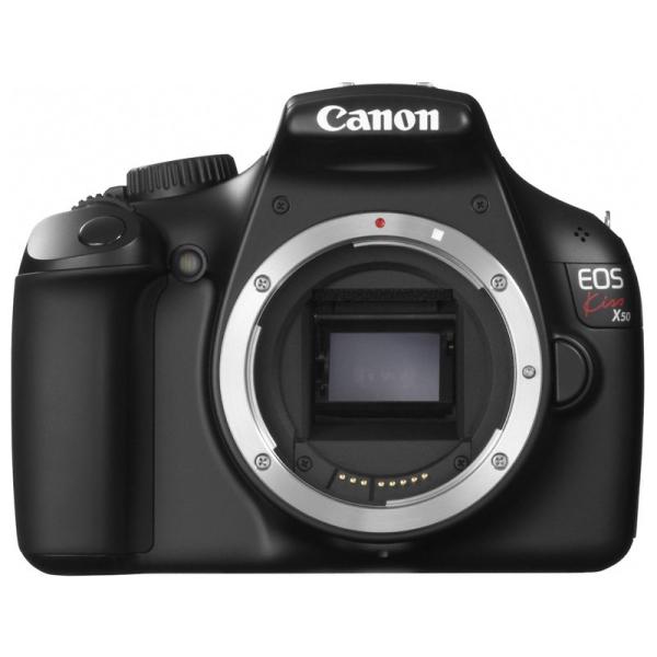 Canon デジタル一眼レフカメラ EOS Kiss X50 ボディ ブラック KISSX50BK-...