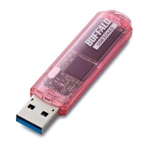 BUFFALO USB3.0対応 USBメモリ スタンダードモデル 64GB ピンク RUF3-C64GA-PK｜daikokuya-store9
