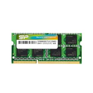 シリコンパワー ノートPC用メモリ 204Pin SO-DIMM DDR3-1333 PC3-10600 8GB SP008GBSTU133｜daikokuya-store9