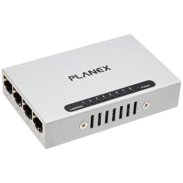 PLANEX 8ポート 10/100M スイッチングハブ FX-08Mini