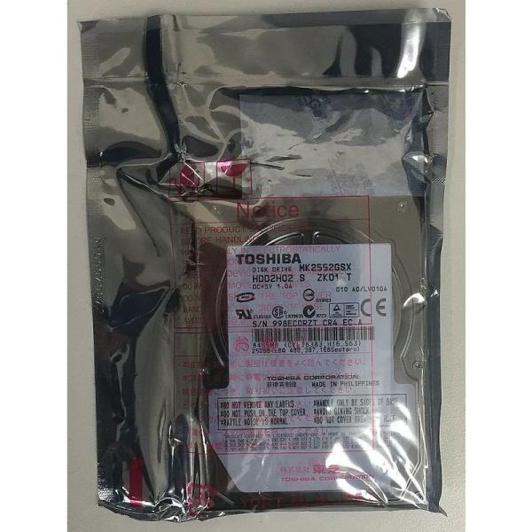 TOSHIBA 東芝 2.5inch HDD 250GB SATA 5400回転 512セクター(非...