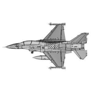 HMA 1/144 航空自衛隊 F-2A/B プラモデル 成型色