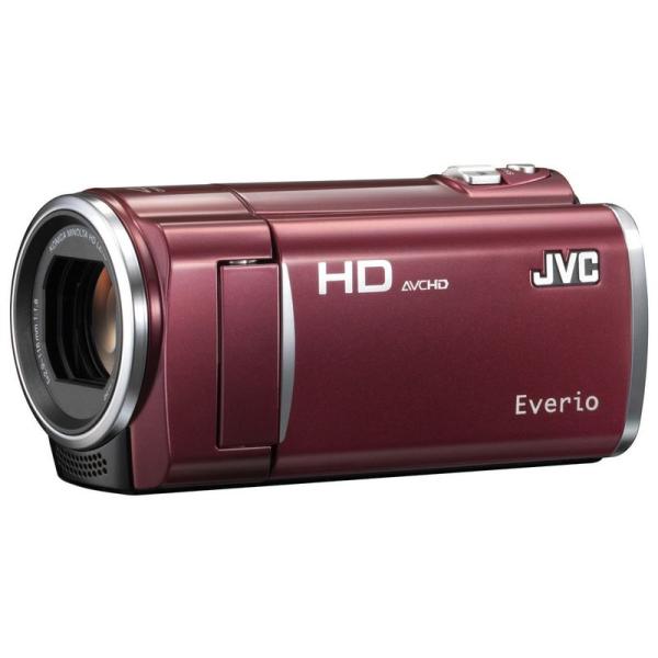 JVCケンウッド JVC 8GBフルハイビジョンメモリームービー ルージュレッド GZ-HM450-...