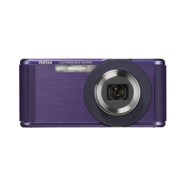 PENTAX デジタルカメラ Optio LS465 アメジストパープル 1600万画素 28mm ...