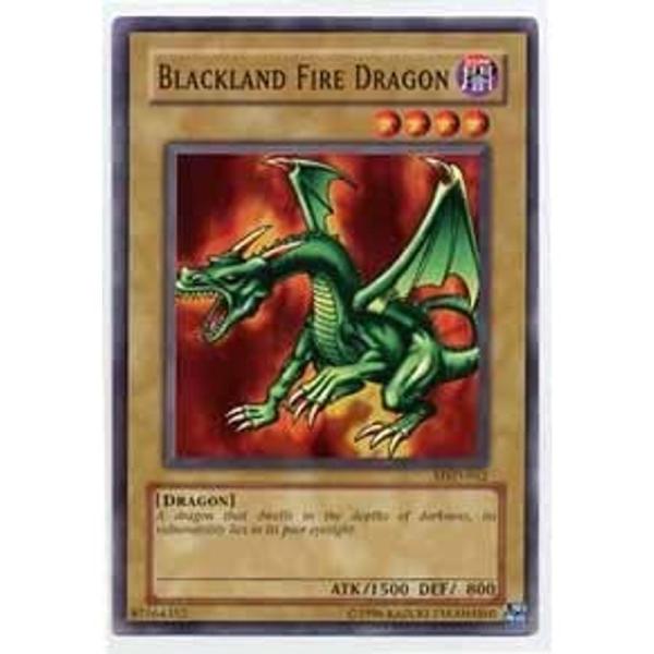 Yu-Gi-Oh - Blackland Fire Dragon (MRD-062) - Metal...