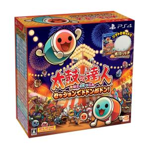 PS4太鼓の達人 セッションでドドンがドン 同梱版 (ソフト+「太鼓とバチ for PlayStation (R) 4」1セットつき)｜daikokuya-store9