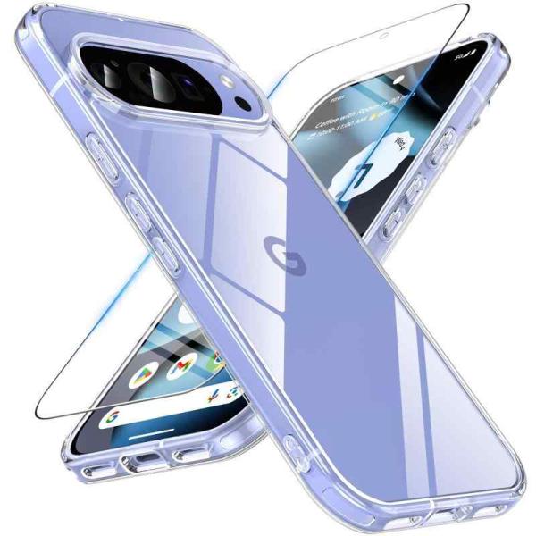 Google Pixel10 / Pixel10 Pro ケース 【ガラスフィルム付き】 OWKEY...