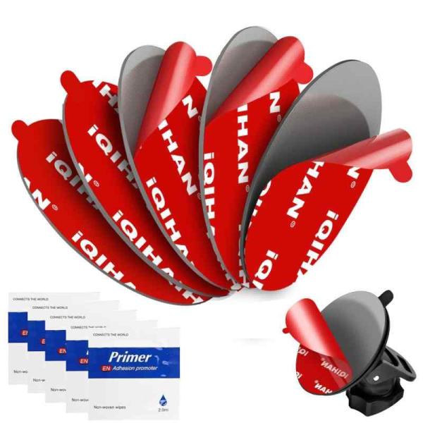 両面テープ 超強力 はがせる アクリルフォーム両面粘着パッド 丸型 吸盤補助シール ドラレコ 両面テ...