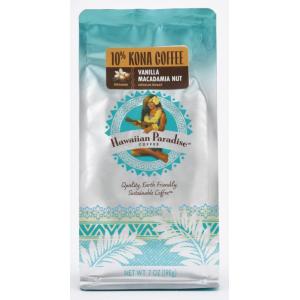 ハワイアンパラダイスコーヒー 10%コナ バニラマカダミア 198g