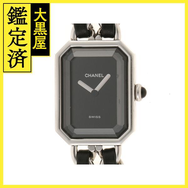 CHANEL　シャネル　プルミエール　Lサイズ　腕時計　H0451　ステンレススチール / レザー　...