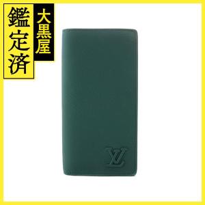 LOUIS VUITTON ルイ・ヴィトン ポルトフォイユ・ブラザ アエログラム グリーン M82279【430】2147300368312｜daikokuya78