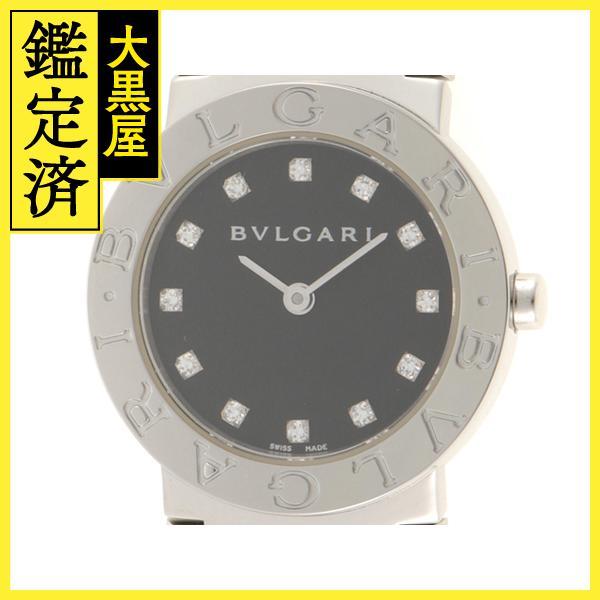 BVLGARI　ブルガリ　腕時計　ブルガリ・ブルガリ　BB26SS　ステンレススチール　ダイヤ12P...
