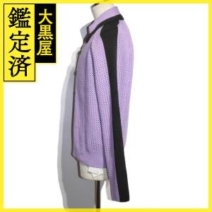 HERMES エルメス 衣類 ニット マキシメッシュ ポロシャツ メンズL  