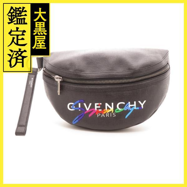 GIVENCHY　ジバンシー　バッグ　ベルトバッグ　ブラック　ナイロン　2143000486646　...