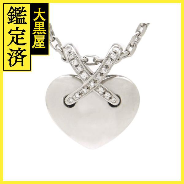 CHAUMET　ショーメ　リアンハートネックレス　ダイヤモンド　WG　ホワイトゴールド　32.7g　...