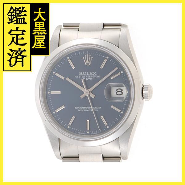 ROLEX ロレックス パーペチュアル　デイト　15200　W番　1994〜1995年　ブルー【43...