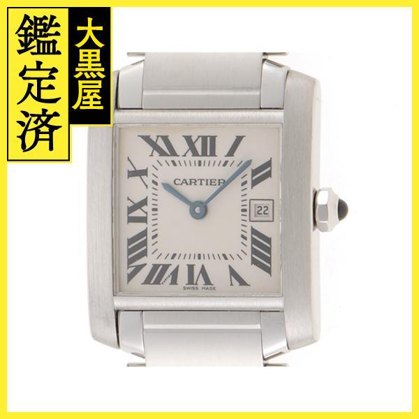 Cartier カルティエ 腕時計 タンクフランセーズMM W51011Q3　クォーツ【430】21...