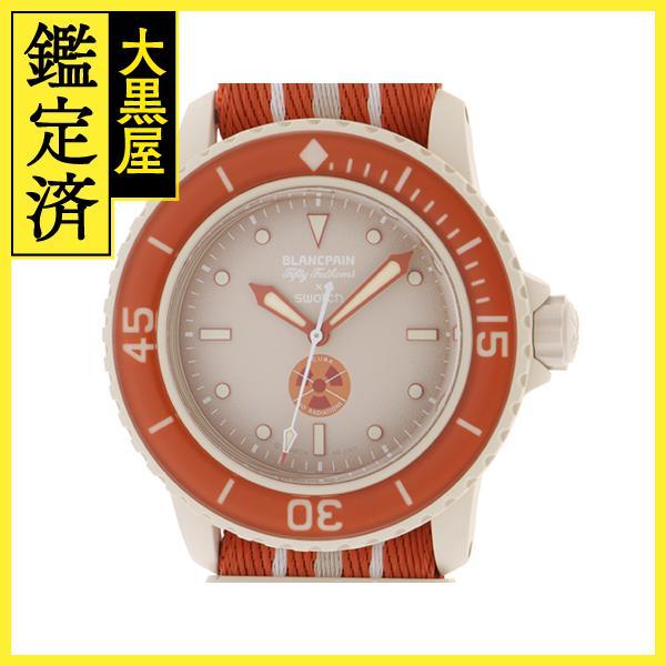 SWATCH　スウォッチ　ブランパンXSwatch　SO35N100　アークティックオーシャン　オー...