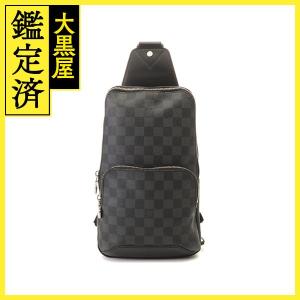 LOUIS VUITTON　ルイヴィトン　アヴェニュー・スリングバッグ 　旧型　ダミエ・グラフィット　433｜daikokuya78