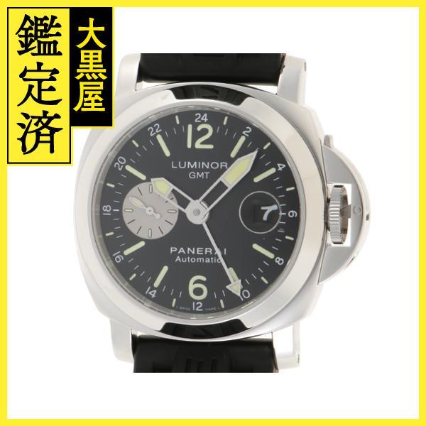 PANERAI パネライ 腕時計 ルミノールGMT PAM00088 ブラック文字盤 ステンレスステ...