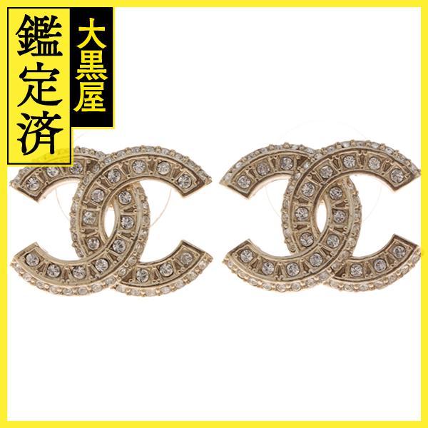 CHANEL　ココマークピアス　A86504 Y09569 Z2800　ゴールド　メタル(GP)/ク...