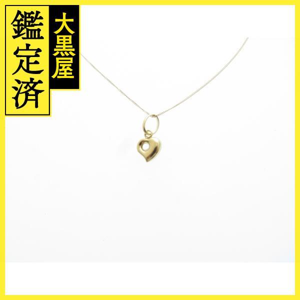 JEWELRY　ノンブランドジュエリー　ネックレス　ハートNC　K18　1.2g　214370017...