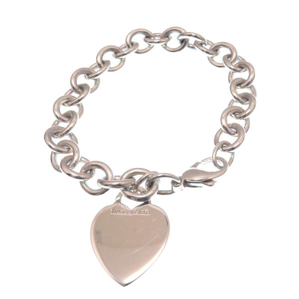 TIFFANY&amp;Co. ティファニー ハートタグBL/SV/約35.0g ブレスレット シルバー92...