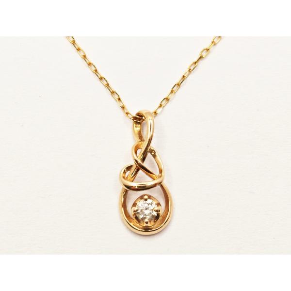 Samantha Tiara サマンサティアラ K18/D0.05/1.1g ネックレス K18ピン...