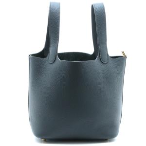 HERMES エルメス バッグ ピコタンロックPM ヴェールマングローブ/GP トリヨンクレマンス ヴェールマングローブ レディース【中古】433