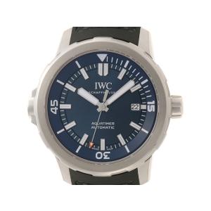 IWC アクアタイマー エクスペディション IW329005 ブルー ステンレススチール/ラバー メ...