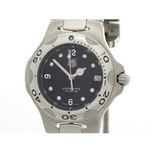 TAG HEUER タグホイヤー キリウム WL1112.BA070 腕時計 ステンレス クオーツ ブラック文字盤 メンズ【中古】【472】