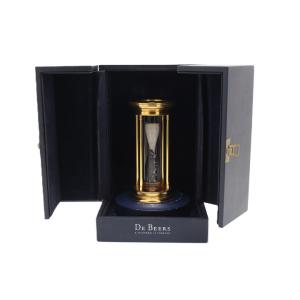 De Beers デビアス アワーグラス 2000年ミレニアム記念 2000個限定 置時計 砂時計 GP ダイヤモンド ユニセックス【中古】460