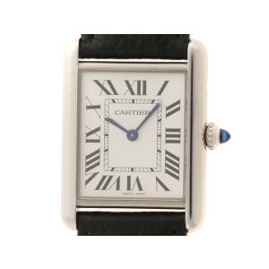 CARTIER カルティエ タンクマストドゥカルティエLM WSTA0041 腕時計 ステンレス シルバー メンズ【中古】471