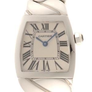 CARTIER カルティエ ラドーニャSM W660012I 腕時計 ステンレススチール シルバー クオーツ レディース【中古】432 2148104151773