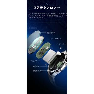 「非侵襲測定」スマートウォッチ 日本製センサー...の詳細画像3