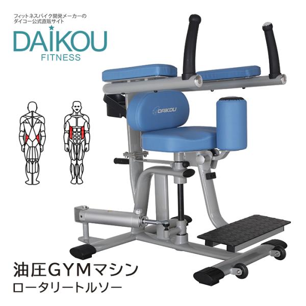 油圧マシン DAIKOU ロータリートルソー 施設利用可 メーカー保証1年 準業務用 トレーニング ...