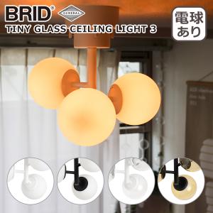 BRID（ブリッド） タイニー グラス シーリングライト 3灯 3364（電球