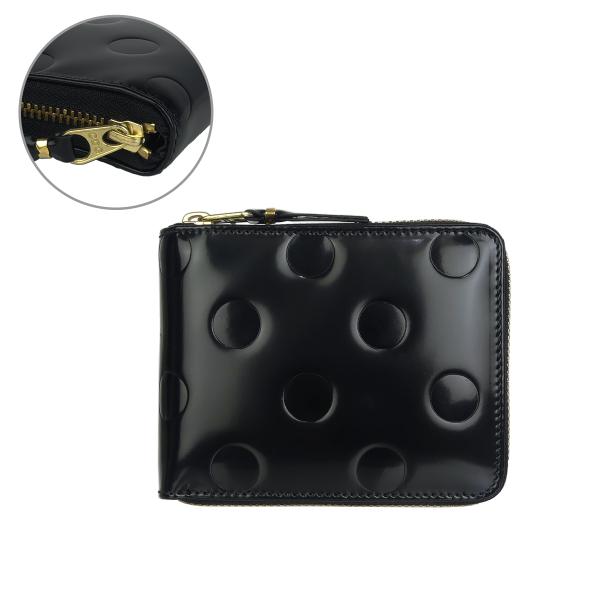COMME des GARÇONS Comme des Garçons POLKA DOTS EMBOSSED 二つ折り財布 SA7100NE