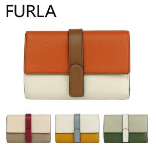 FURLA フルラ 財布 レザー コンパクト 二つ折り財布 ブラック