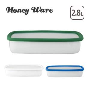Honey Ware（ハニーウェア）Konte 浅型角容器 LL｜daily-3