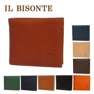 【並行輸入品】イルビゾンテ 二つ折り財布 小銭入れ付き C487 IL BISONTE