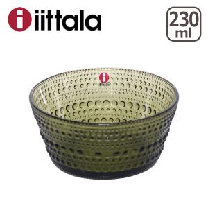 イッタラ カステヘルミ ボウル 230ml モスグリーン iittala 食器 ガラス製｜daily-3